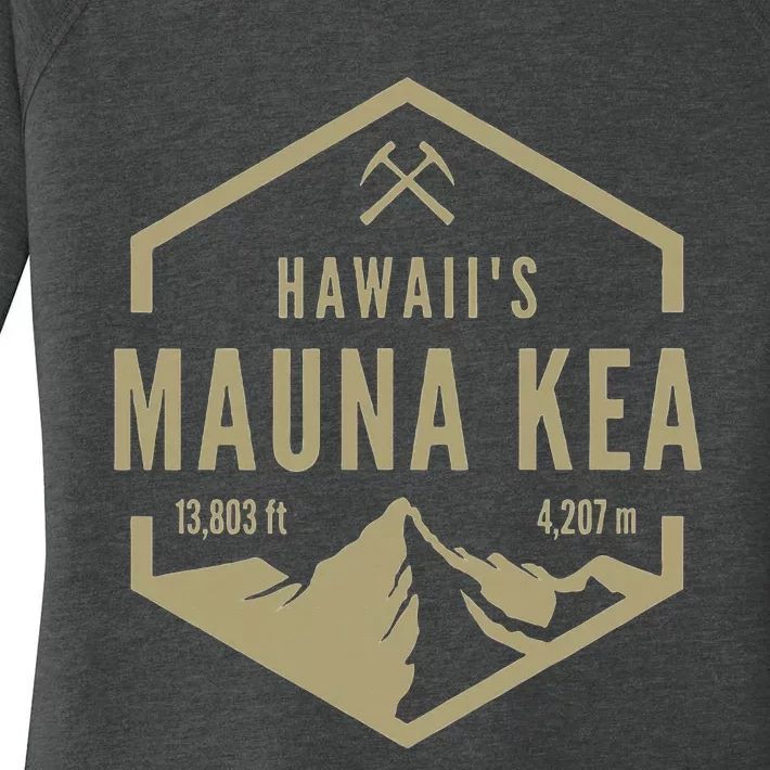 Hawaii Mauna Kea Women's Perfect Tri Tunic Long Sleeve Shirt