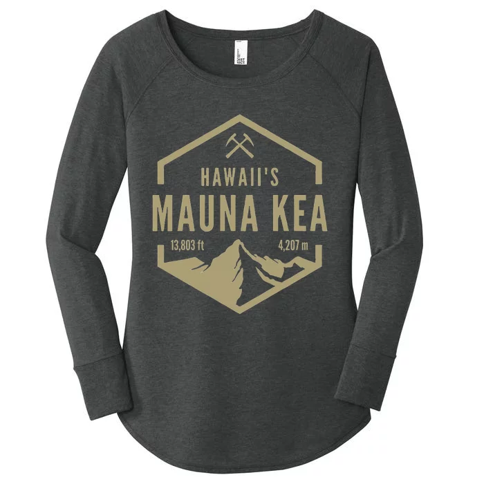 Hawaii Mauna Kea Women's Perfect Tri Tunic Long Sleeve Shirt