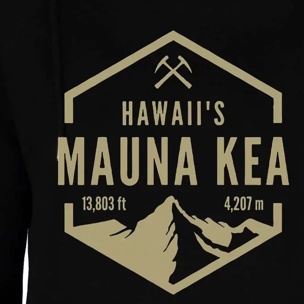 Hawaii Mauna Kea Womens Funnel Neck Pullover Hood