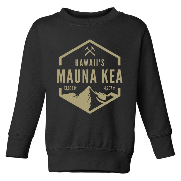 Hawaii Mauna Kea Toddler Sweatshirt