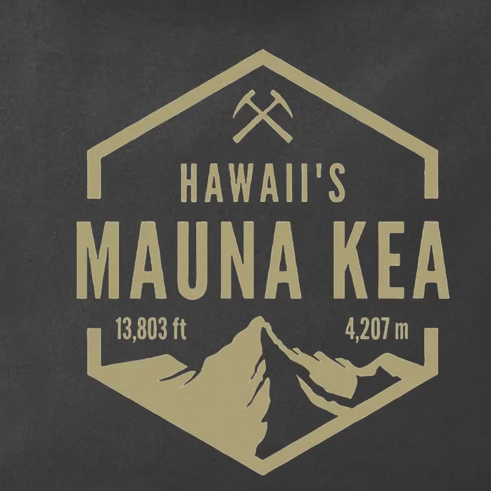 Hawaii Mauna Kea Zip Tote Bag