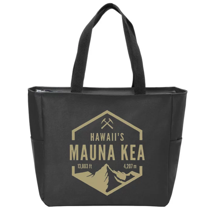 Hawaii Mauna Kea Zip Tote Bag