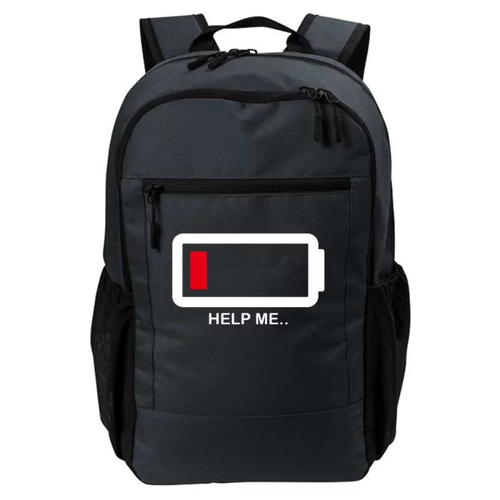 Help Me Low Battery Daily Commute Backpack