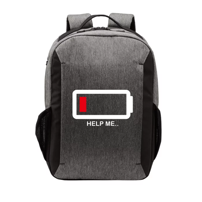 Help Me Low Battery Vector Backpack