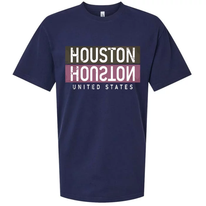 Houston Mirrored Logo Sueded Cloud Jersey T-Shirt