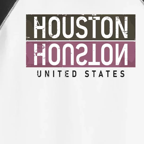 Houston Mirrored Logo Toddler Fine Jersey T-Shirt