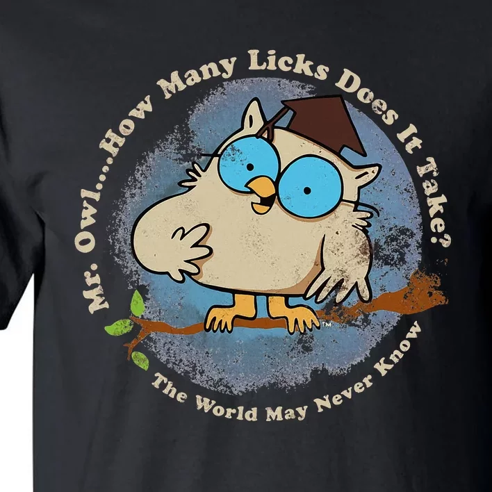 How Many Licks Does It Take Funny Tall T-Shirt