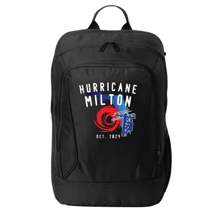 Hurricane Milton Lineman Storm  American Lineman Journeyman City Backpack