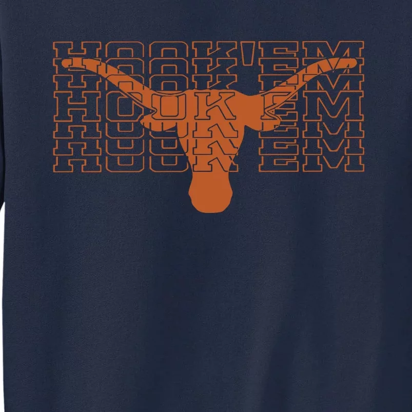 Hookem Mirror Longhorns University Tall Sweatshirt