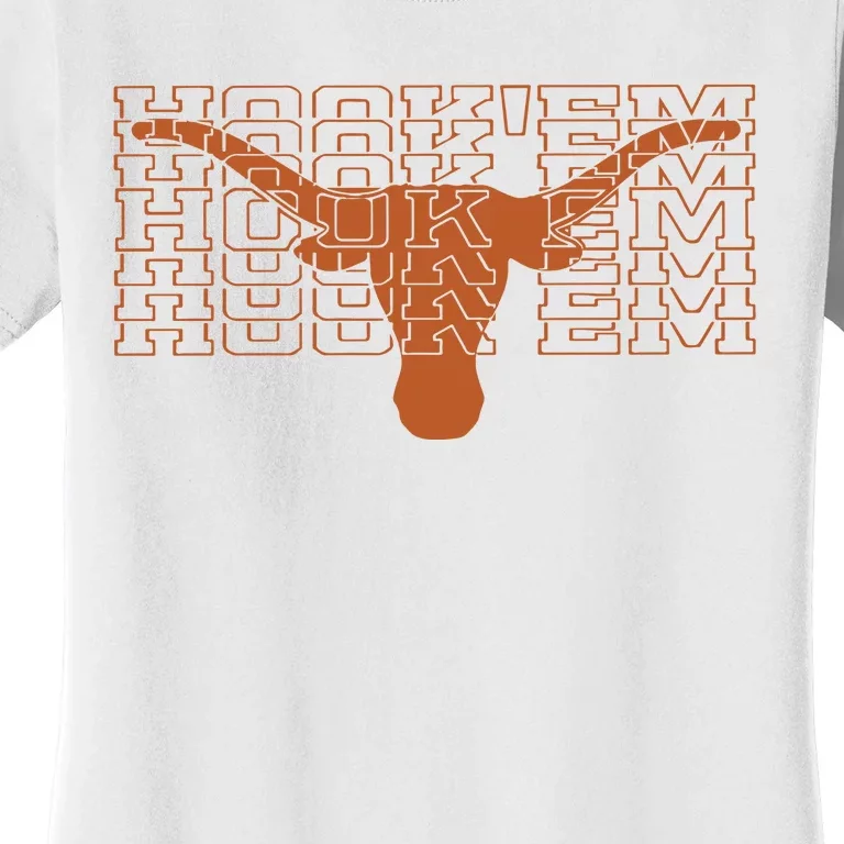 Hookem Mirror Longhorns University Women's T-Shirt