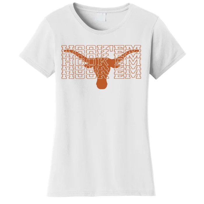 Hookem Mirror Longhorns University Women's T-Shirt