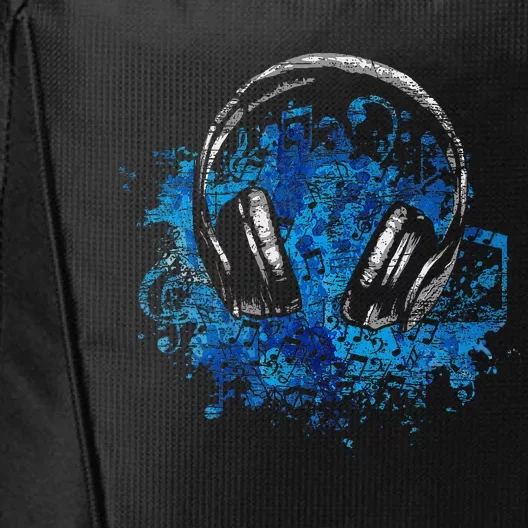 Headphones Music Lover Gift Musican Music City Backpack