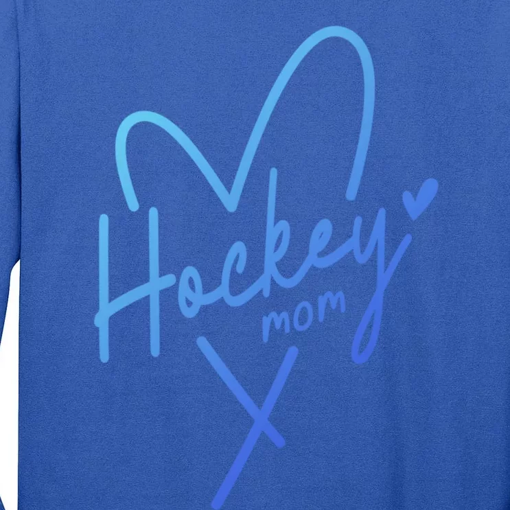 Hockey Mom Love Gift Tall Long Sleeve T-Shirt