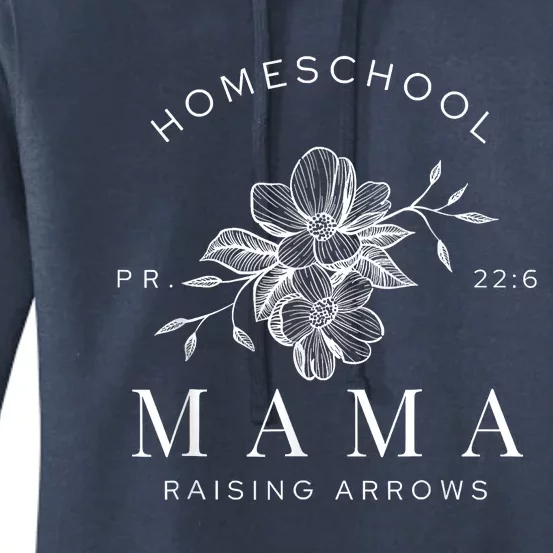 Homeschool Mama Mom Raising Arrows Mother's Day Gifts Women's Pullover Hoodie