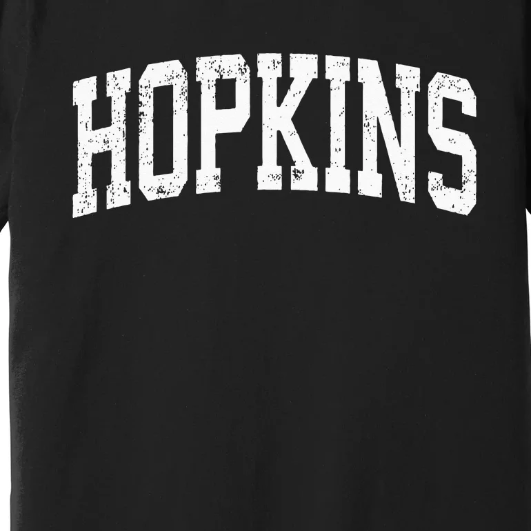 Hopkins Minnesota MN Vintage Athletic Sports Premium T-Shirt