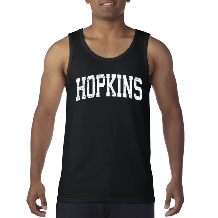 Hopkins Minnesota MN Vintage Athletic Sports Tank Top