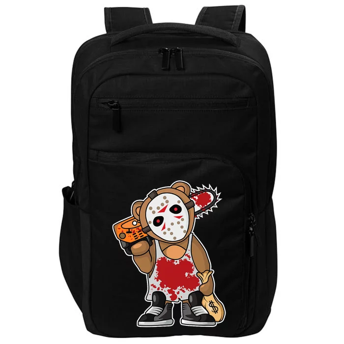 Horror Movie Monster Lazy Halloween Costume Funny Scary Impact Tech Backpack