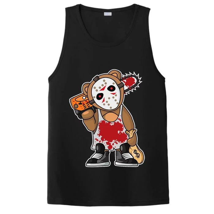 Horror Movie Monster Lazy Halloween Costume Funny Scary Performance Tank