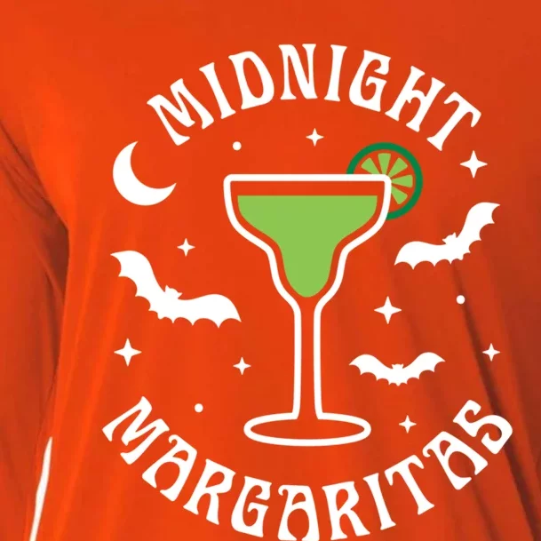 Halloween Midnight Margaritas Gift Cooling Performance Long Sleeve Crew