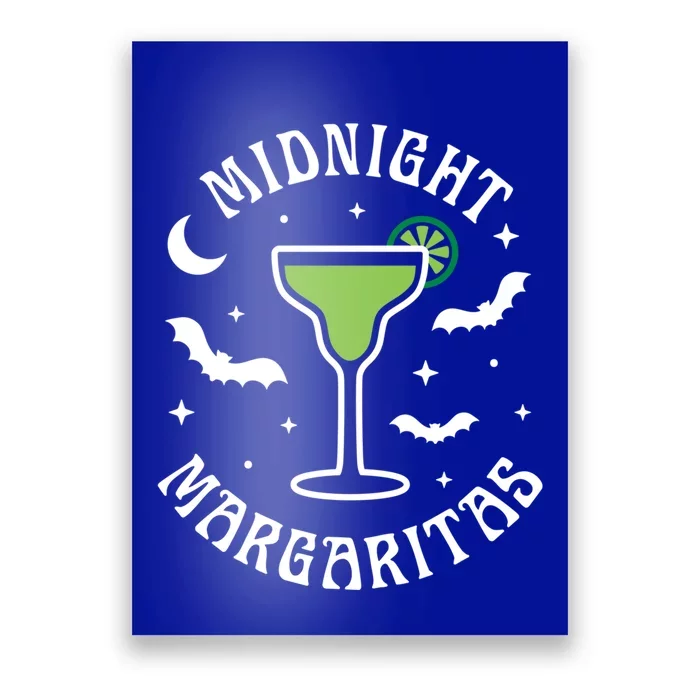 Halloween Midnight Margaritas Gift Poster