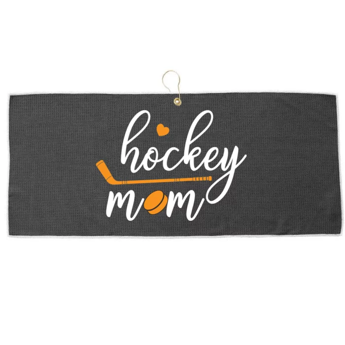 Hockey Mom - Mother Mom Large Microfiber Waffle Golf Towel