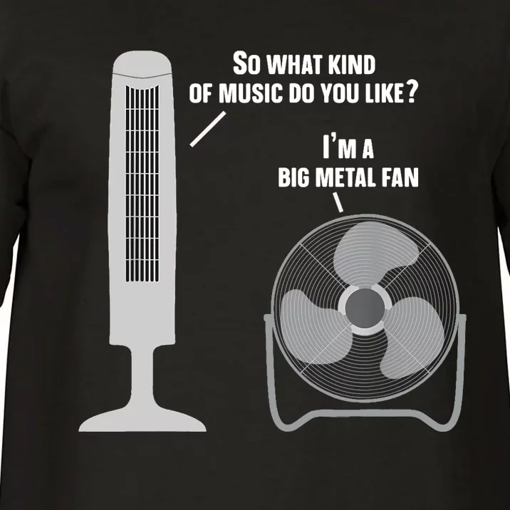 Heavy Metal Music Fan Big Metal Fan Funny Metalhead Rock Pun Comfort Colors T-Shirt