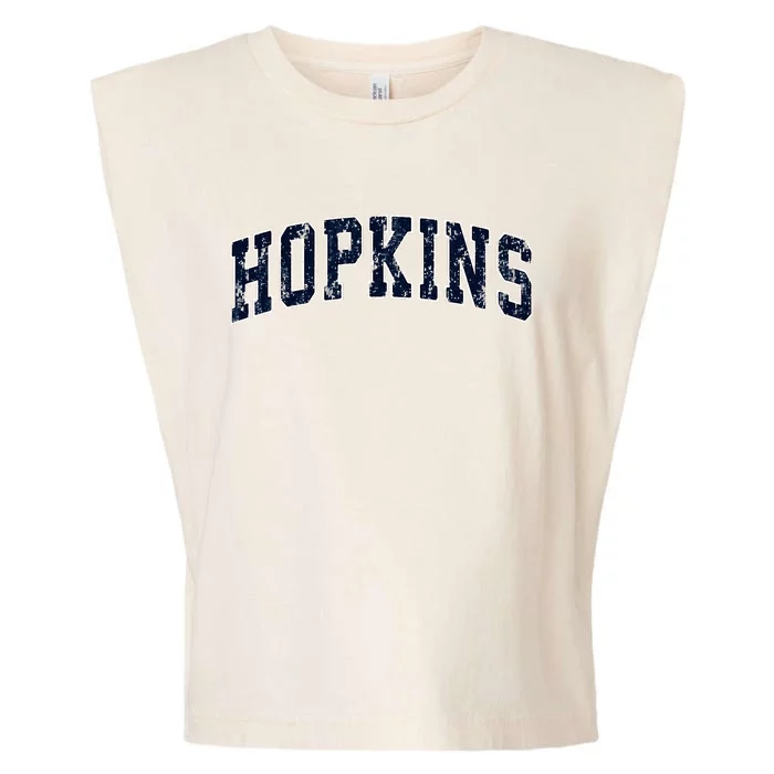 H.O.P.K.I.N.S Minnesota Mn Vintage Sports Design N.A.V.Y Garment-Dyed Women's Muscle Tee