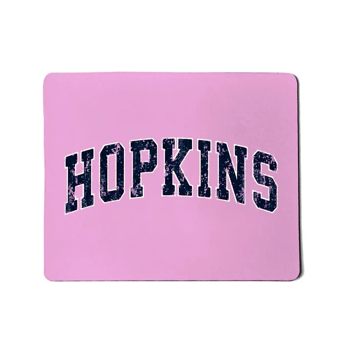 H.O.P.K.I.N.S Minnesota Mn Vintage Sports Design N.A.V.Y Mousepad