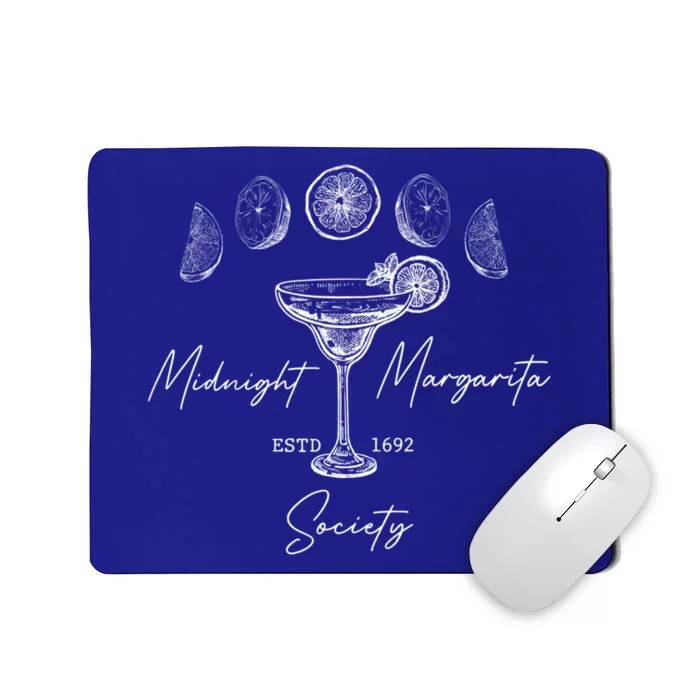 Halloween Midnight Margaritas Society Practical Magic Witch Cute Gift Mousepad