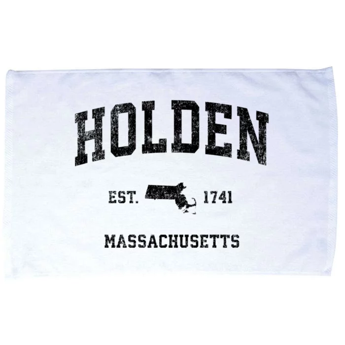 Holden Massachusetts Ma Vintage Established Sports Design Microfiber Hand Towel