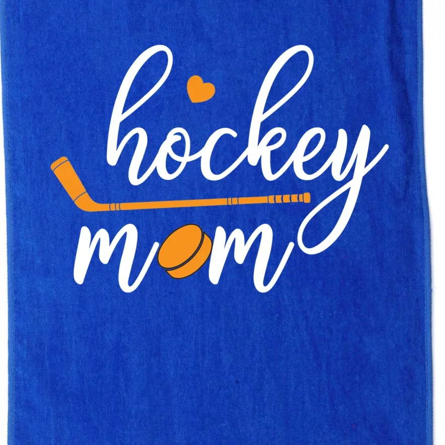 Hockey Mom Mother Mom Meaningful Gift Platinum Collection Golf Towel