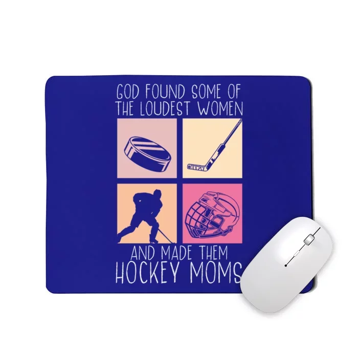 Hockey Mom Motherhood Best Mama Ever Hockey Season Cool Gift Mousepad