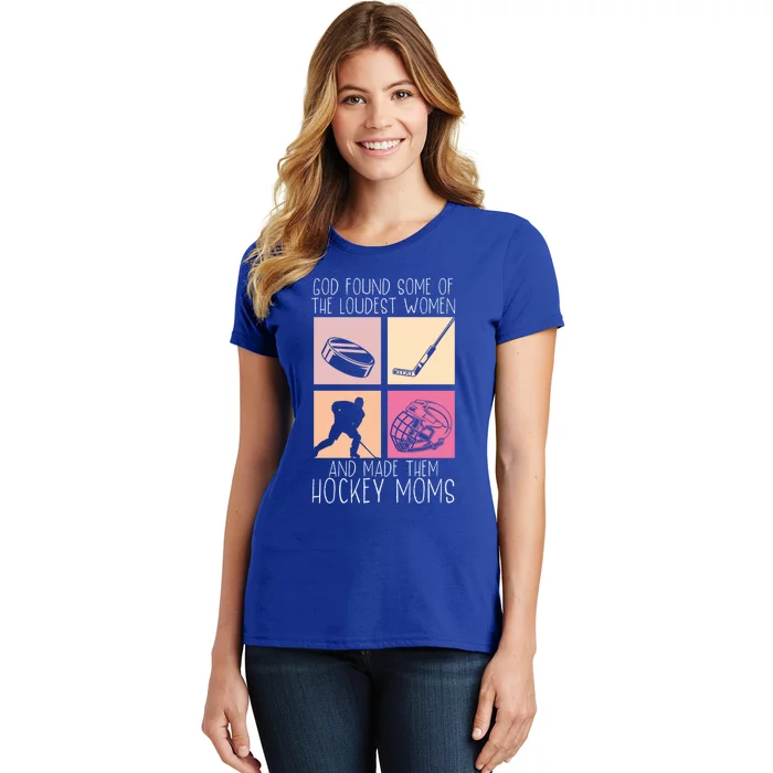 Hockey Mom Motherhood Best Mama Ever Hockey Season Cool Gift Women's T-Shirt