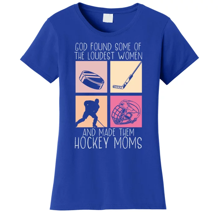 Hockey Mom Motherhood Best Mama Ever Hockey Season Cool Gift Women's T-Shirt