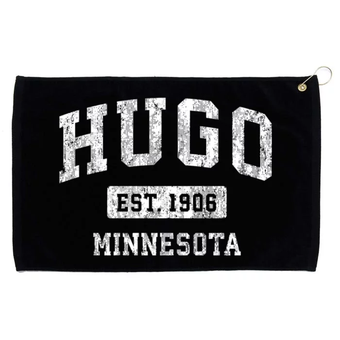 Hugo Minnesota Mn Vintage Sports Grommeted Golf Towel