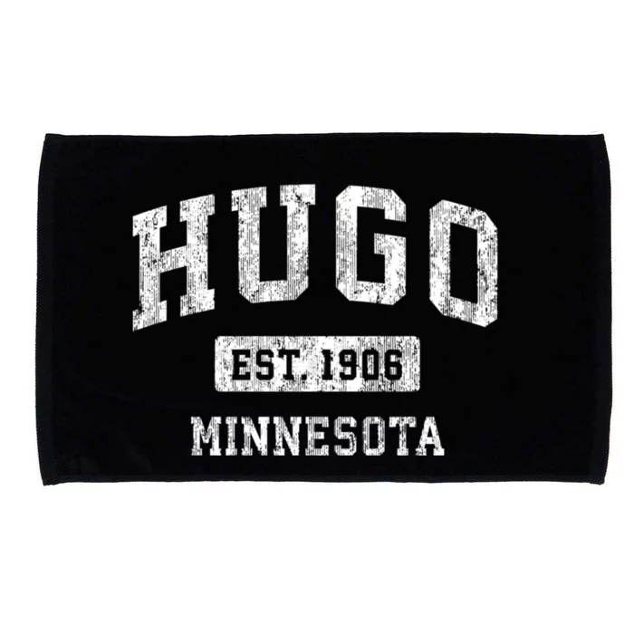 Hugo Minnesota Mn Vintage Sports Microfiber Hand Towel