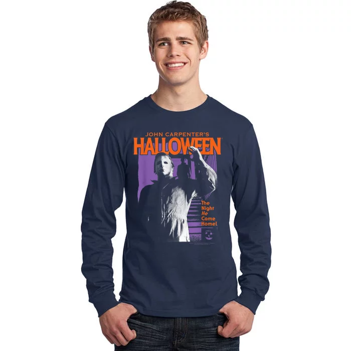 Halloween Michael Myers Pop Art Tall Long Sleeve T-Shirt