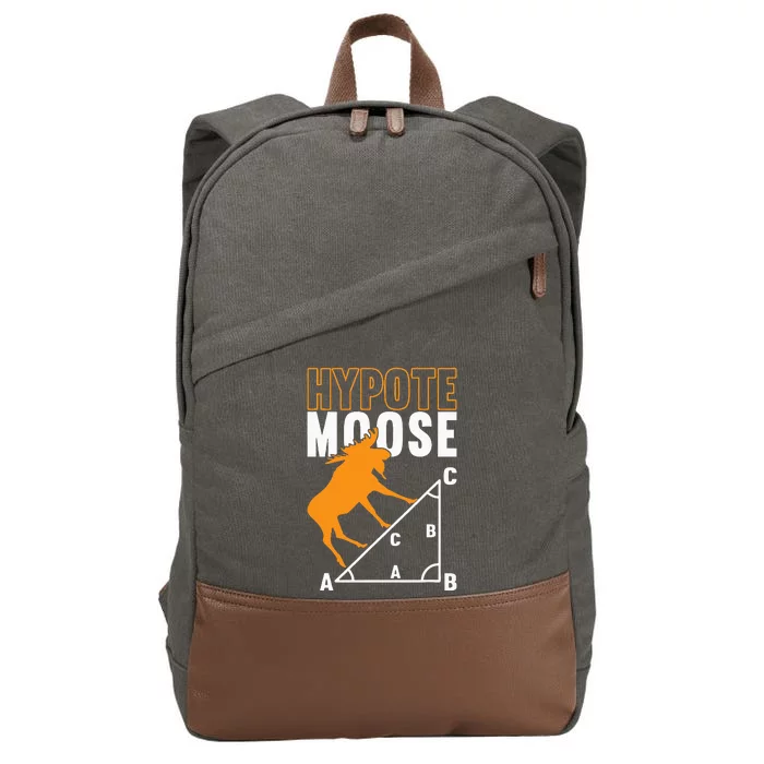 Hyotemoose Mathematician Math Teacher Cotton Canvas Backpack