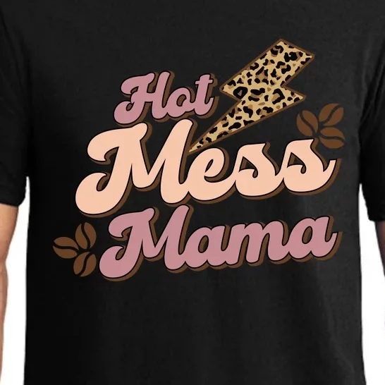 Hot Mess Mama Coffee Lovers Pajama Set