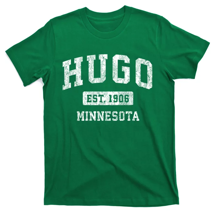 Hugo Minnesota Mn Vintage Sports Design Established T-Shirt