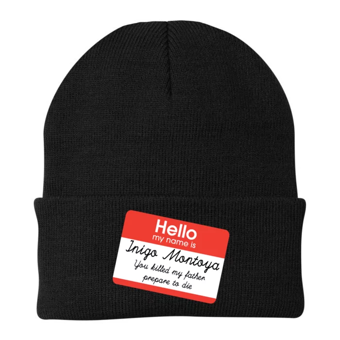 Hello My Name Is Inigo Montoya Knit Cap Winter Beanie