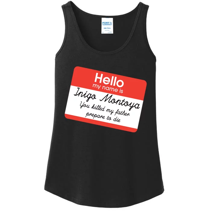 Hello My Name Is Inigo Montoya Ladies Essential Tank