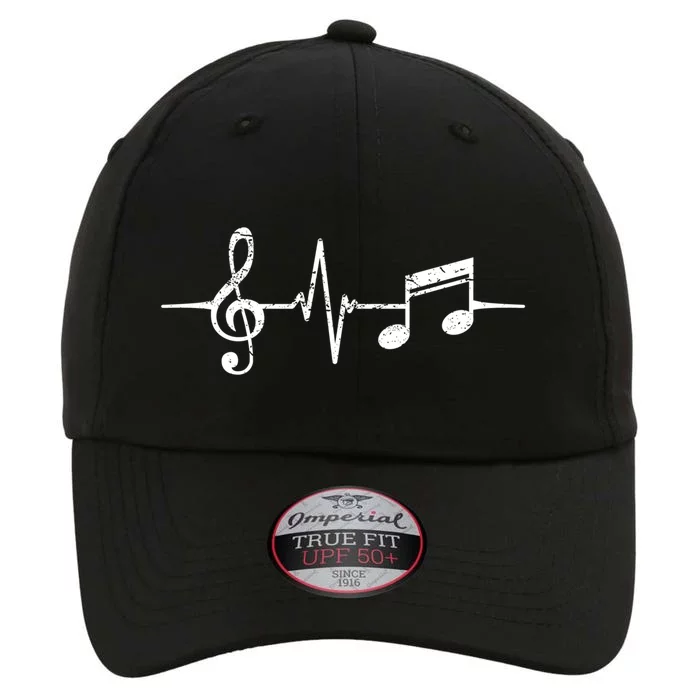 Heartbeat Musical Notes Musician Stuff Funny Music Gift The Original Performance Cap