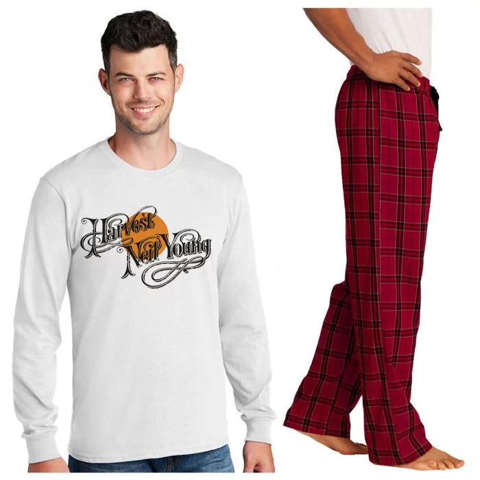 Harvest Moon Neil Young Fall Long Sleeve Pajama Set