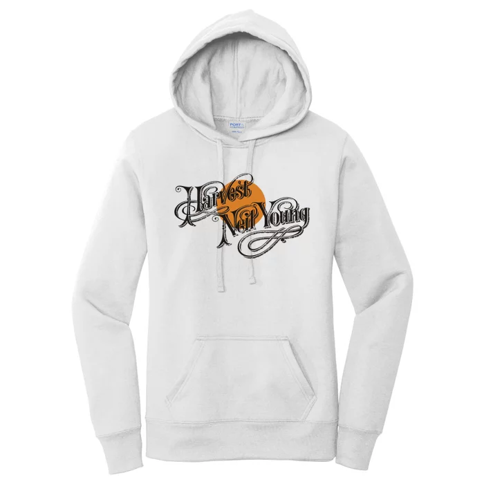 Harvest Moon Neil Young Fall Women's Pullover Hoodie