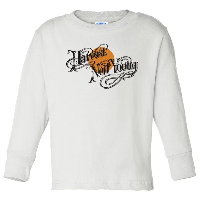 Harvest Moon Neil Young Fall Toddler Long Sleeve Shirt