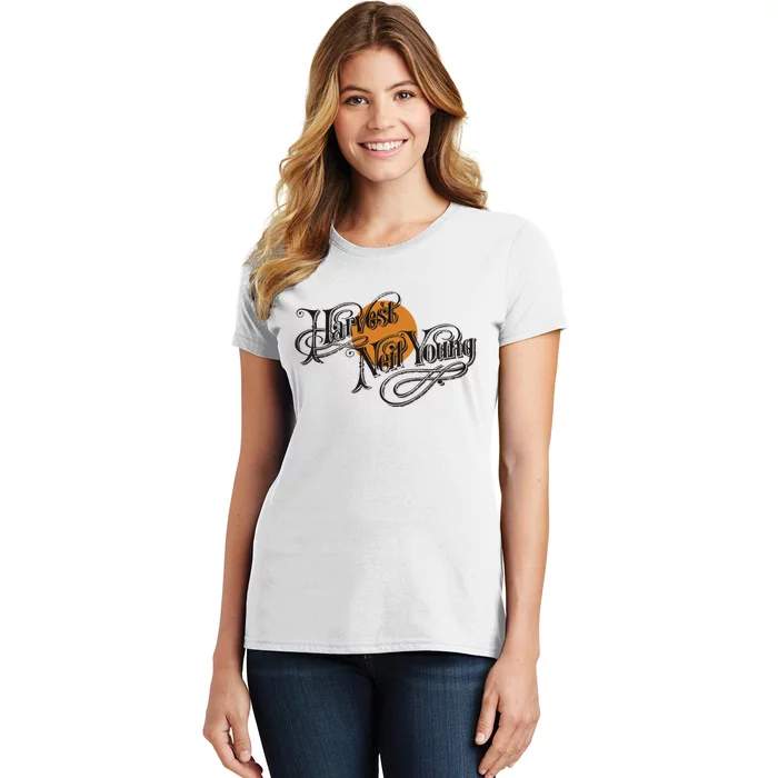 Harvest Moon Neil Young Fall Women's T-Shirt