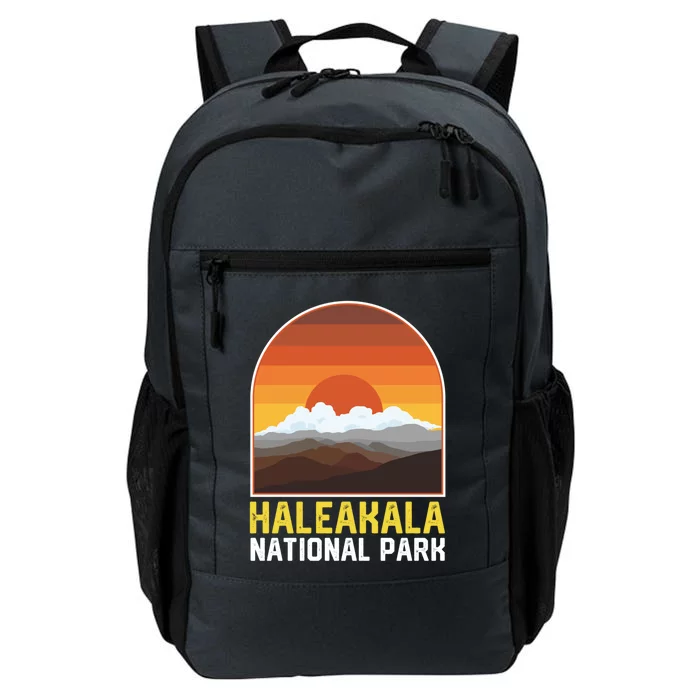 Haleakala Mountains National Park Cool Retro Style Sunset Gift Daily Commute Backpack