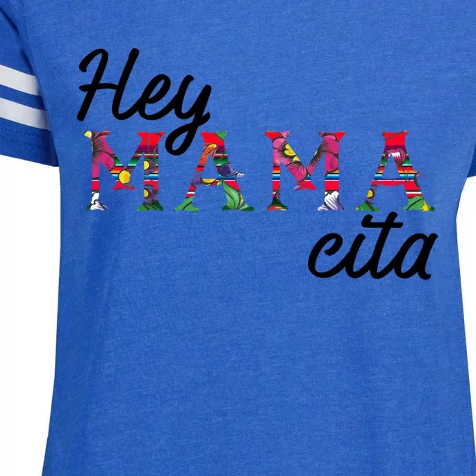 Hey Mamacita Needs A Margarita Mamacita Cinco De Mayo Great Gift Enza Ladies Jersey Football T-Shirt