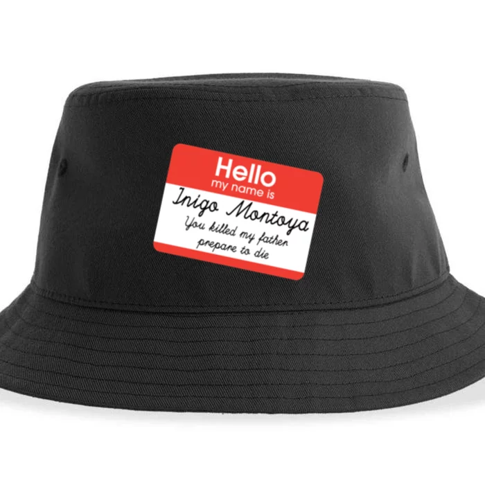 Hello My Name Is Inigo Montoya Sustainable Bucket Hat